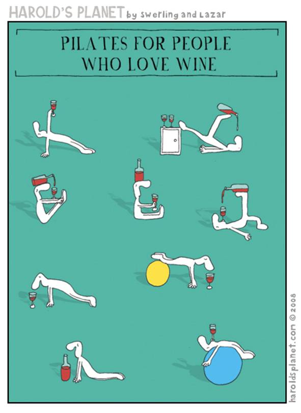 Pilates for People Who Love Wine