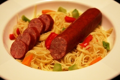 Kielbasa and Linguine *Food Recipe* |